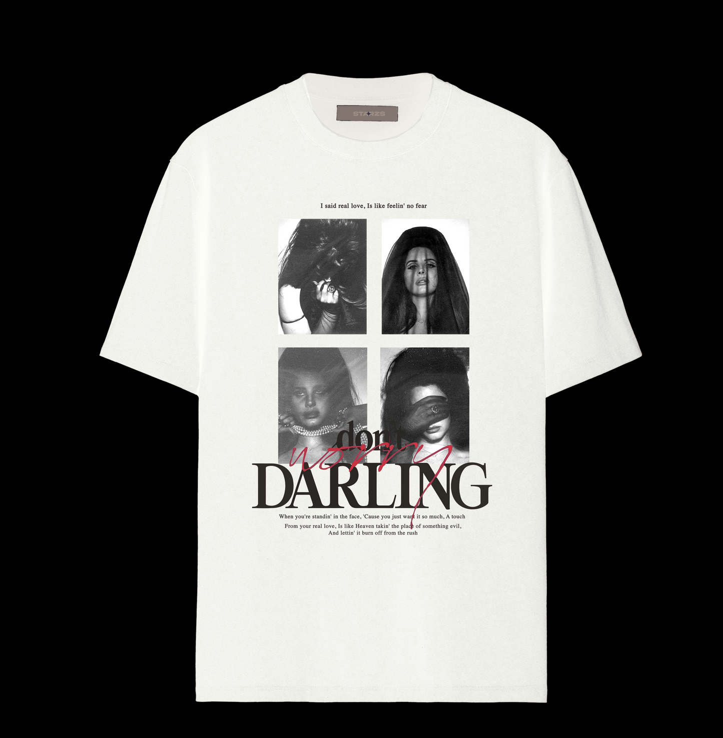 T-Shirt Don't Worry Darling Lana del Rey